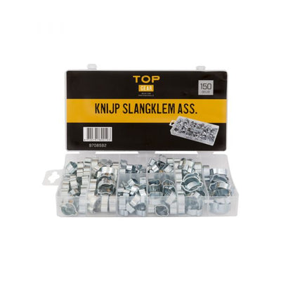 Topgear Topgear Srop Sich Tyry Clamp Ass. 150 pièces