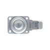 Roulette pivotante 200 mm avec frein, charge lourde 800 kg.