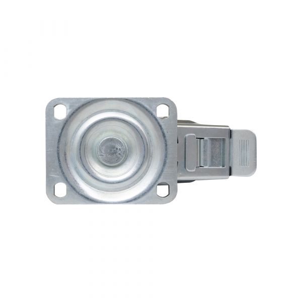 Zwenkwiel 200 mm avec charge lourde de frein 800 kg.