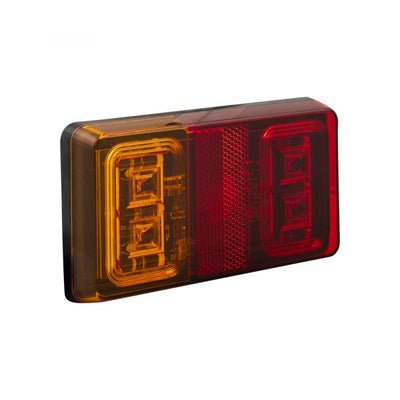 Feu arrière LED de base 150x80x21,5 mm.