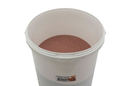 Seau à sable Abi 12,5 kg rouge 0,2-0,6 mm