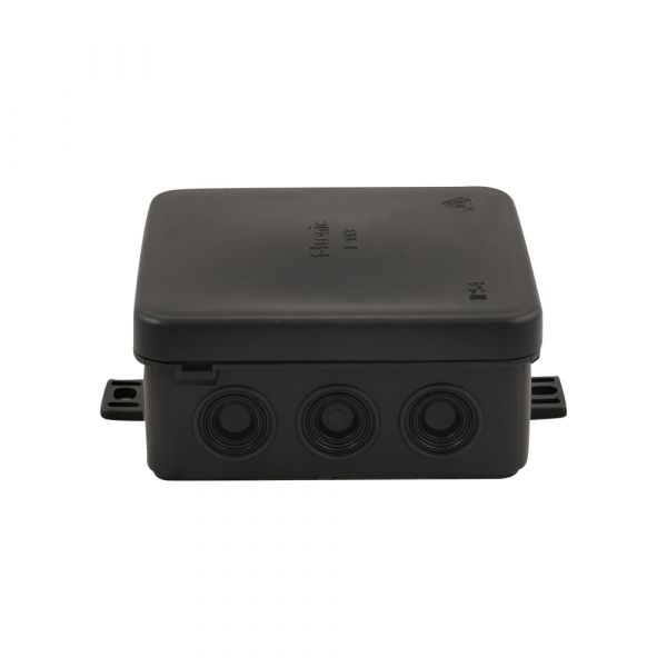 Boîte câblée noire IP54