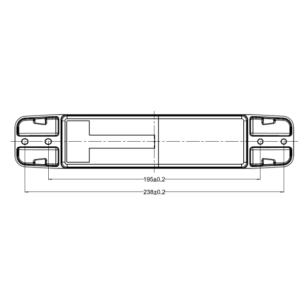 AC Hterlicle Slimline 4 Fonctions 12-24V LED