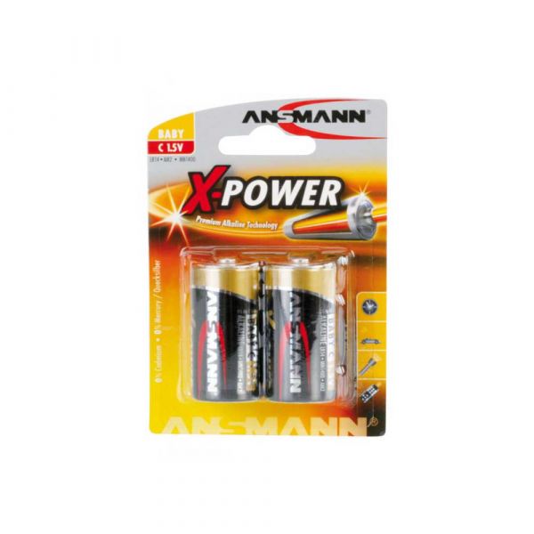 Batterie alcaline X-Power LR14 2st.