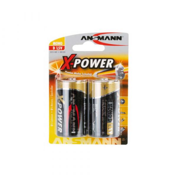 Batterie alcaline X-Power LR20 2e.