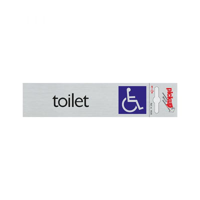 Toilettes de planche d'Alulook. Pour le fauteuil roulant - 165x44 mm auto-laft.