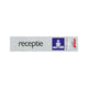 ALULOOK RECENCE BOARD - 165x44 mm auto-adhésif.