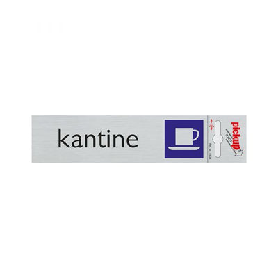 ALLIAT KANTINE PLAQUE - 165x44 mm auto-adhésif.