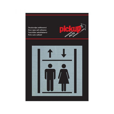 Plaque de levage Alulook - Auto-adhésif de 80x80 mm.