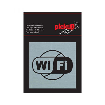 ALLIAT WIFI PLAQUE - 80X80 MM-ADHESIVE.