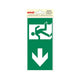 Saut d'autocollant Sortie gauche - 100x200 mm.