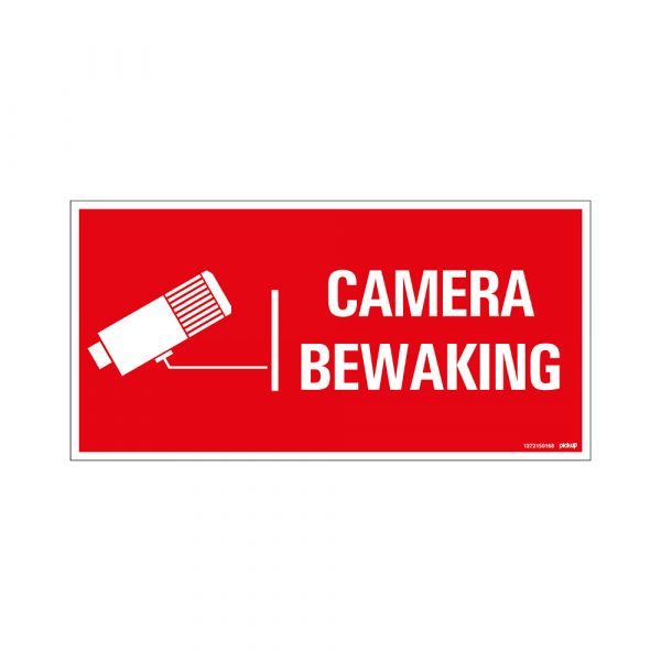 Surveillance de la caméra de plaque - 150x300 mm.