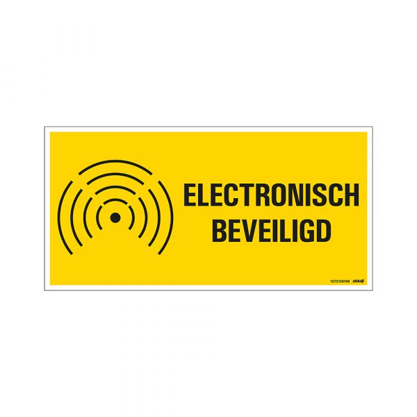 Plaque fixée électroniquement - 150x300 mm.