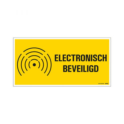 Plaque fixée électroniquement - 150x300 mm.