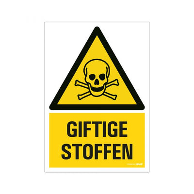 Plaque Toxic Tabrics - 230x330 mm.