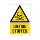 Plaque Toxic Tabrics - 230x330 mm.