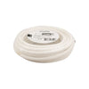 Câble ménage 3x1,0 blanc 5 mètres.