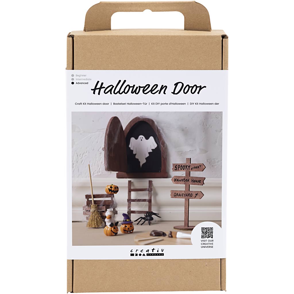 Creativ company hobby set Porte d'Halloween, 1 boîte