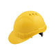 Casque de sécurité jaune