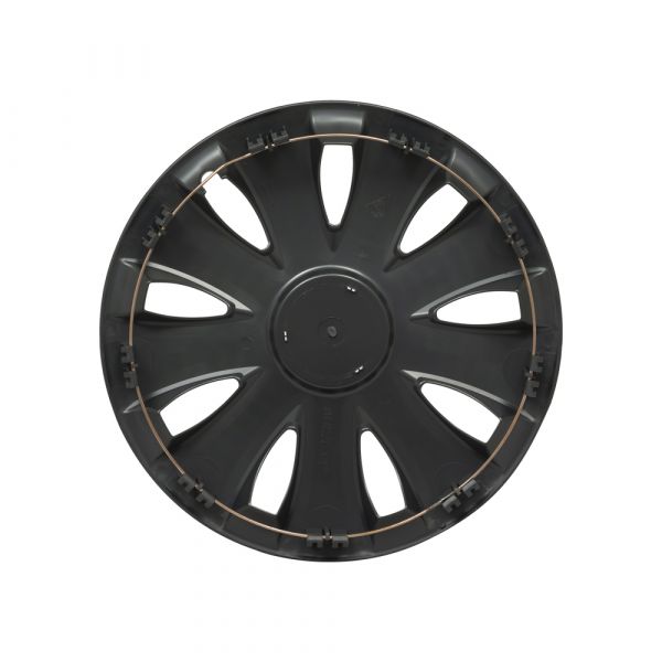 AC Wheel Cap Aura Blk 14