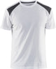 T-shirt Blåkläder 3379-1042-1098 blanc gris foncé taille. je