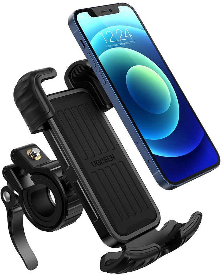 Support de téléphone Ugreen vélo - réglable - 4,6 à 6,8 pouces - noir