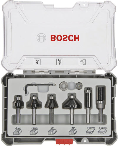 Bosch Lacefreesset 6 pièces, 8 mm