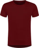Rogelli promo chemise de running homme - manches courtes - bordeaux - m