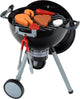 Klein jouets barbecue jouet weber - 40x32x53 cm - incl. accessoires, effets lumineux et sonores - multicolore
