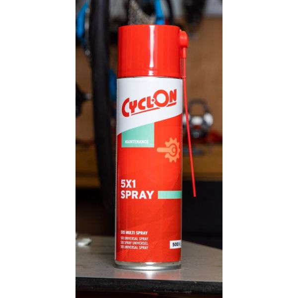 Cyclon P.T.F.E. Multi Lubricant 5x1 en pulvérisation peut 500 ml