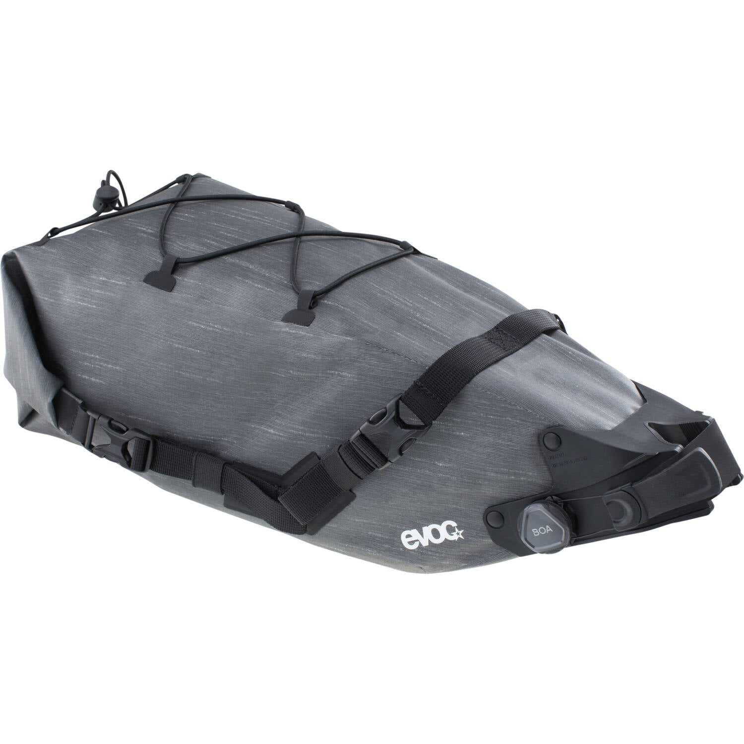 Evoc - sac de selle boa wp 8 gris carbone taille unique 8l
