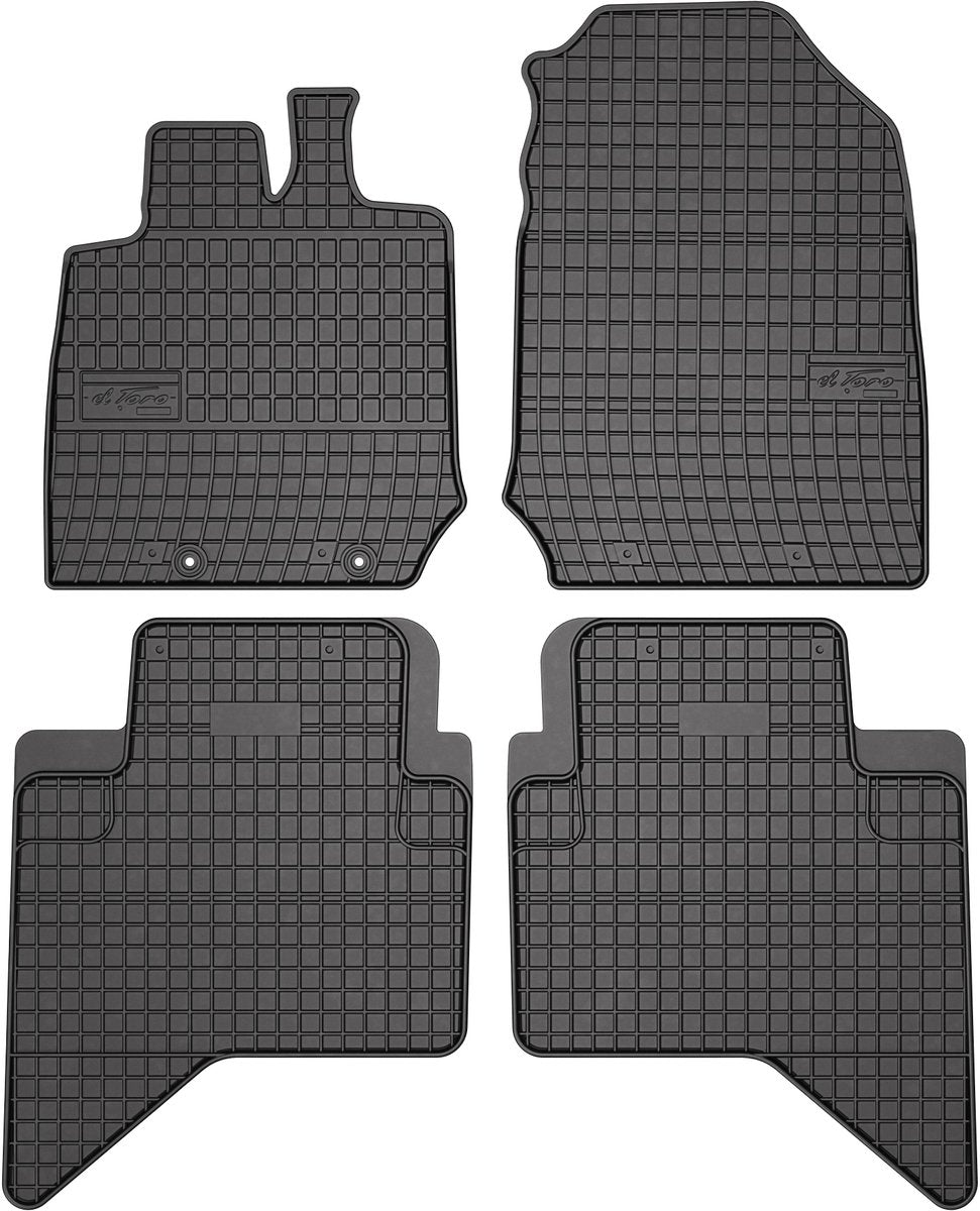 Tapis en caoutchouc Frogum isuzu d-max cabine simple d-max cabine double d-max cabine allongée 2019-présent -