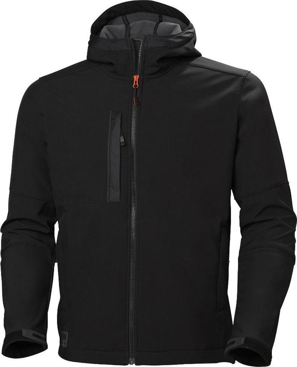 Helly Hansen Kensington Softshell à capuche 74230 - homme - noir - s