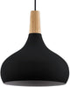 Lampe à suspension Eglo sabinar - e27 - ø 28 cm - marron noir