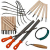 Jeu d'outils en pierre ollaire Creativ Company, 1 jeu