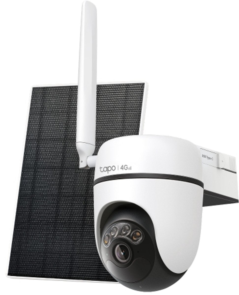 Kit Tp-link tapo c615g - caméra de sécurité extérieure - solaire - caméra 4g lte - 2k 3mp - suivi ai - ip65
