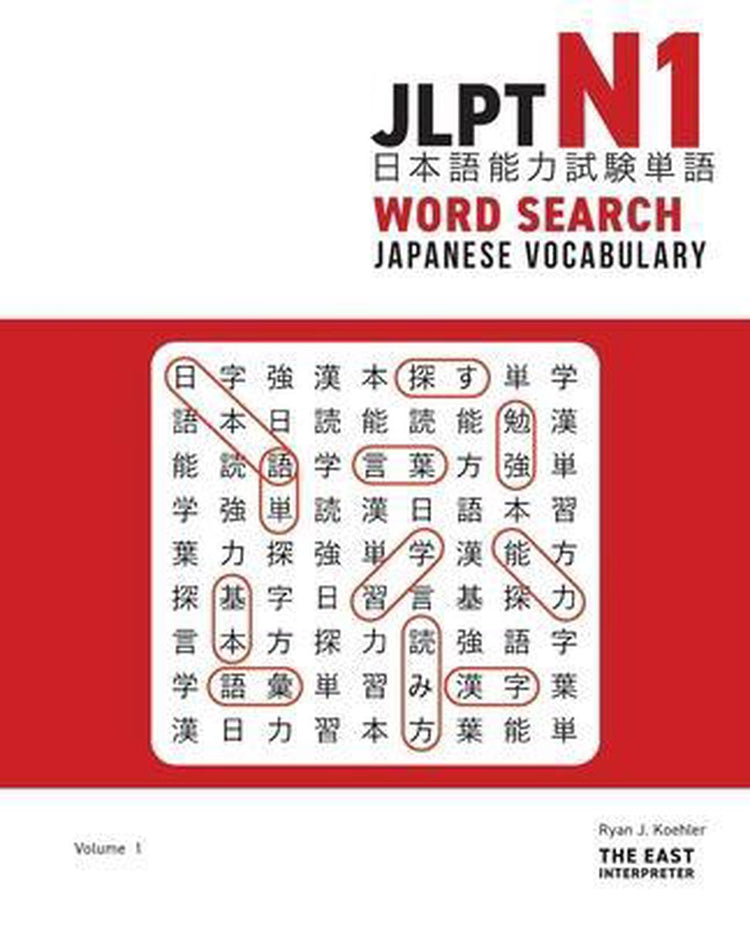 L'interprète de l'Est jlpt n1 recherche de mots de vocabulaire japonais