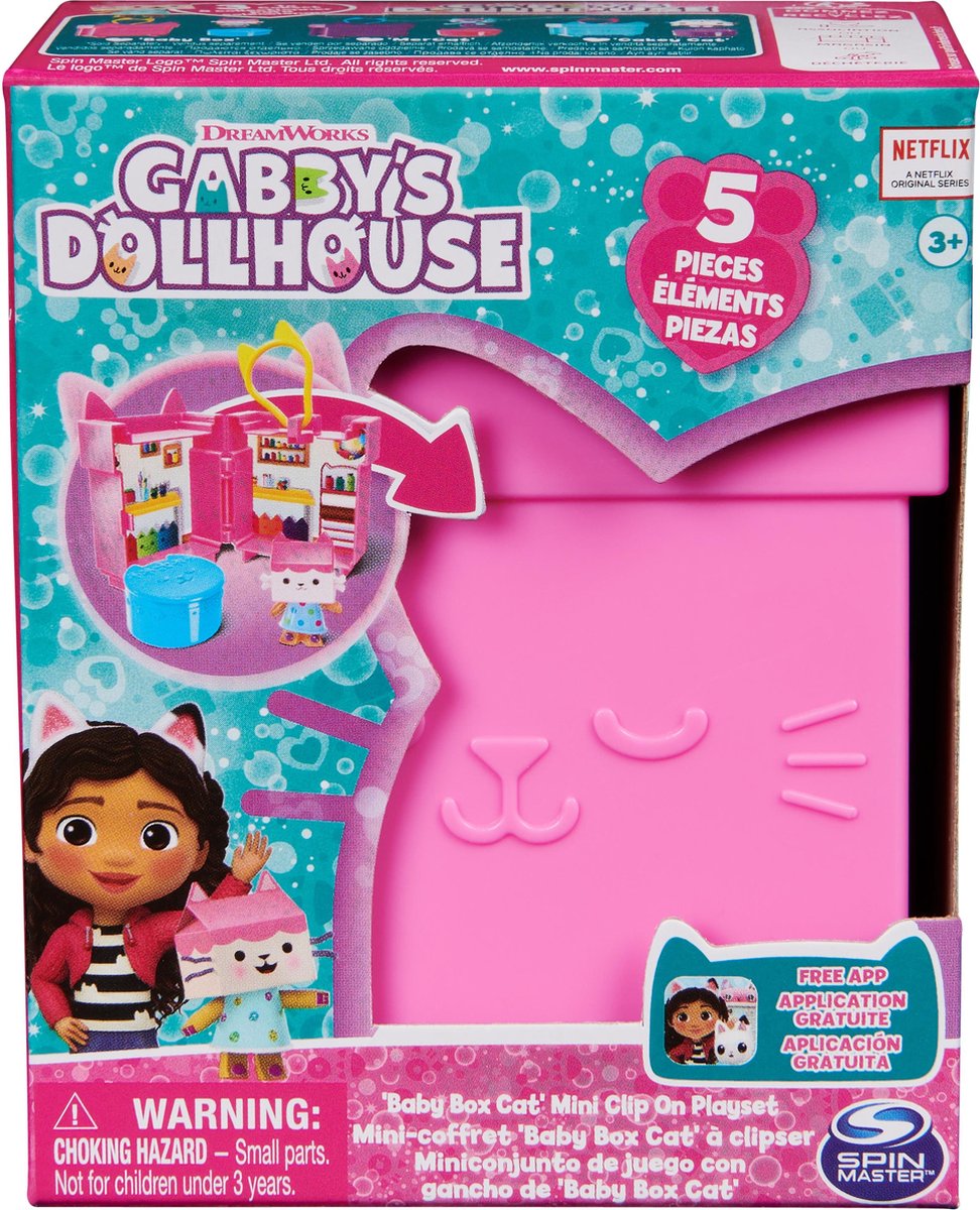 Spinmaster Gabby's Dollhouse Figure Clidon (assortiment) CDU