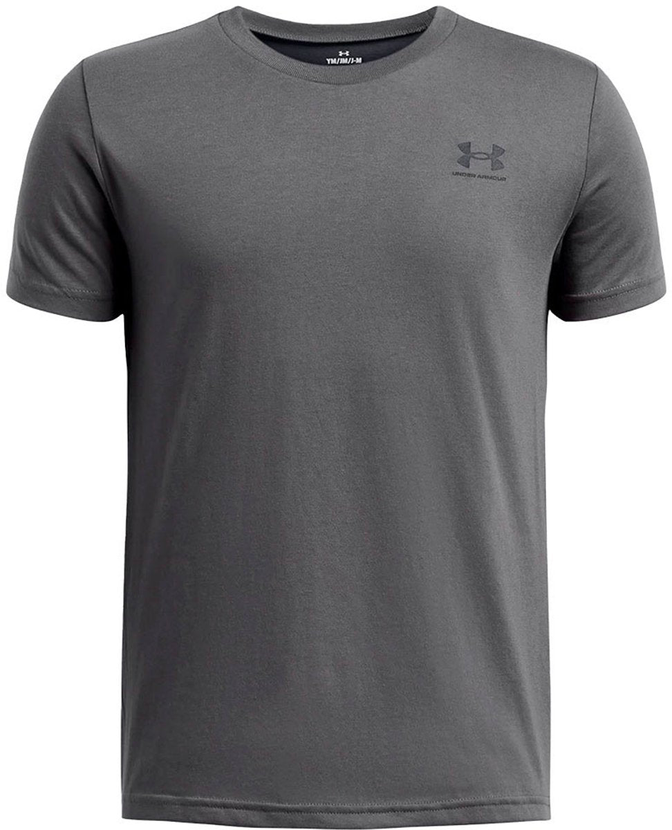 Chemise de sport unisexe Under Armour UA B Sportstyle LC SS - Gris - Noir