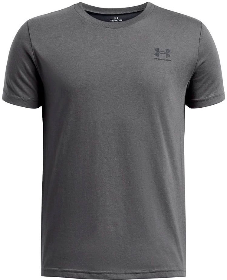 Chemise de sport unisexe Under Armour UA B Sportstyle LC SS - Gris - Noir