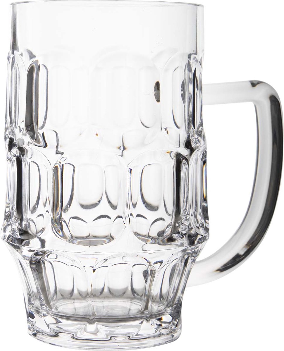 Gimex - ligne solide - chope à bière - 740 ml - 1 pièce