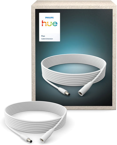 Câble d'extension Philips hue flux - 5 m - installation facile - design minimaliste discret - basse tension
