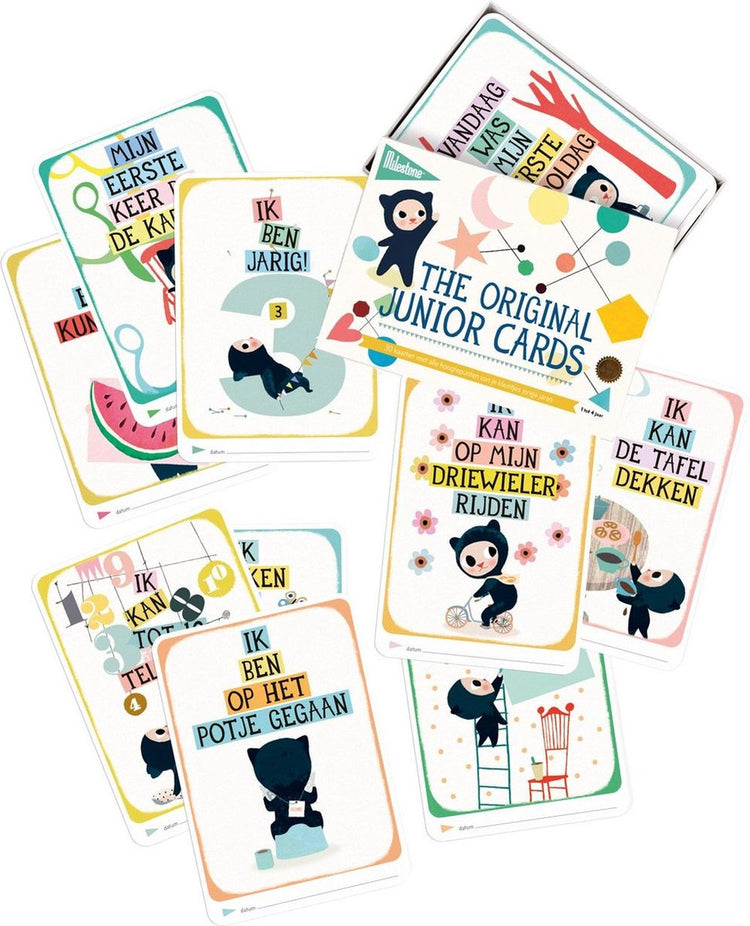 Milestone™ - cartes d'étape - cartes photo junior