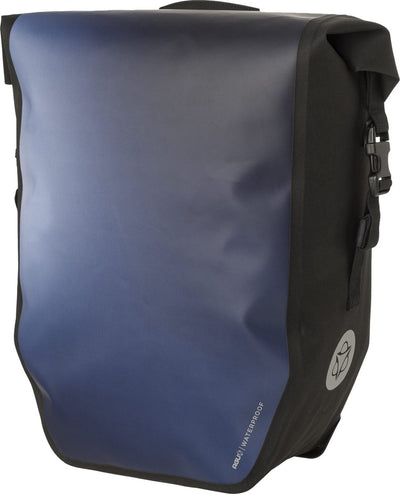 Abri sac vélo simple propre click'ngo grand dégradé bleu