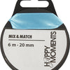 Creativ Company Satin Ribbon clair bleu, 15m