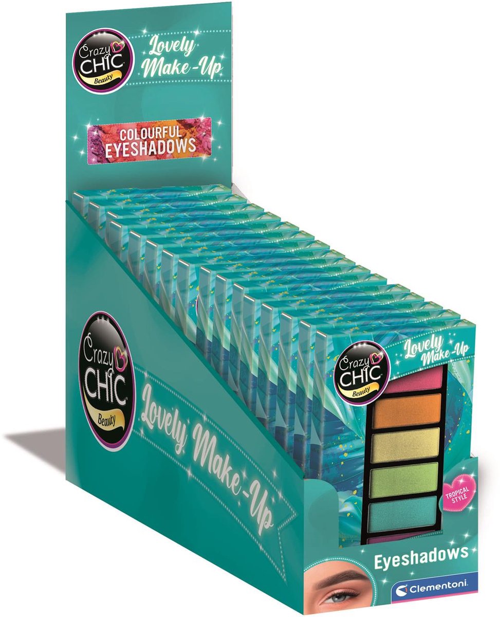 Clementoni Crazy Chic Shadow Tropical, 8dlg.