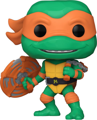 Funko Tortues Ninja mutantes adolescentes - pop ! films michelangelo figurine collector 9 cm - multicolore