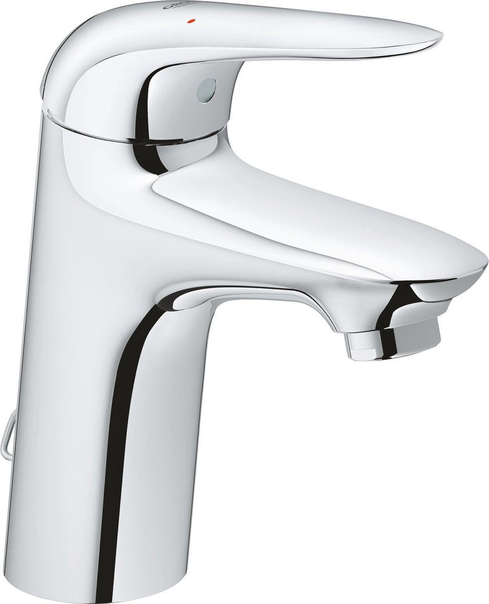 Robinet pour lavabo Grohe eurostyle - avec chaîne - moyen - chrome