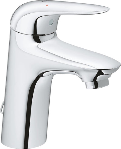 Robinet pour lavabo Grohe eurostyle - avec chaîne - moyen - chrome