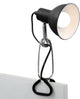 Briloner fix - lampe à pince - lampe de bureau avec culot E14 - incl. interrupteur marche/arrêt - spot à pince avec cordon 140cm - noir